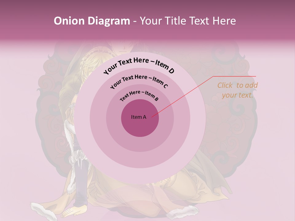 A Couple Of Anime Characters Sitting Next To Each Other PowerPoint Template