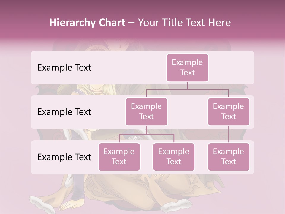 A Couple Of Anime Characters Sitting Next To Each Other PowerPoint Template