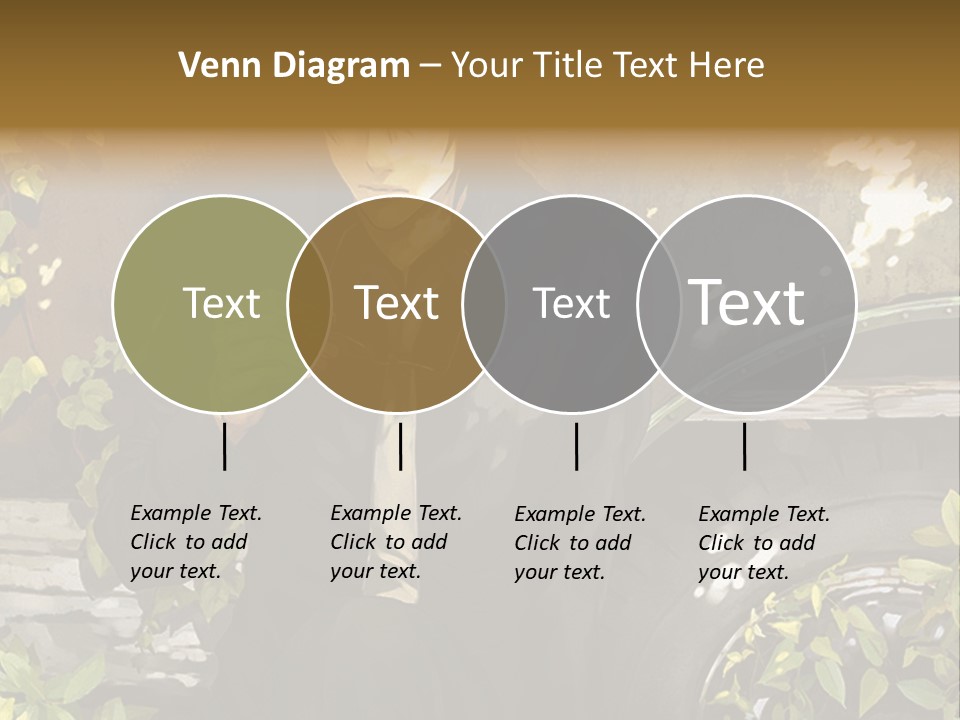 A Man Sitting On A Bench Next To A Tire PowerPoint Template