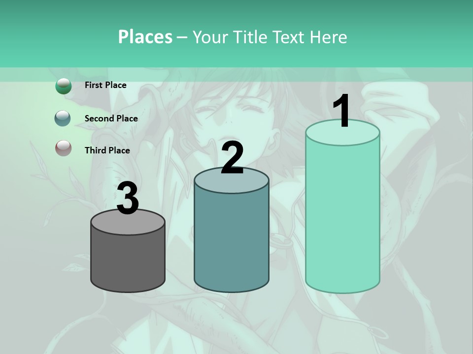 A Woman Holding A Snake In Her Hand Powerpoint Presentation PowerPoint Template