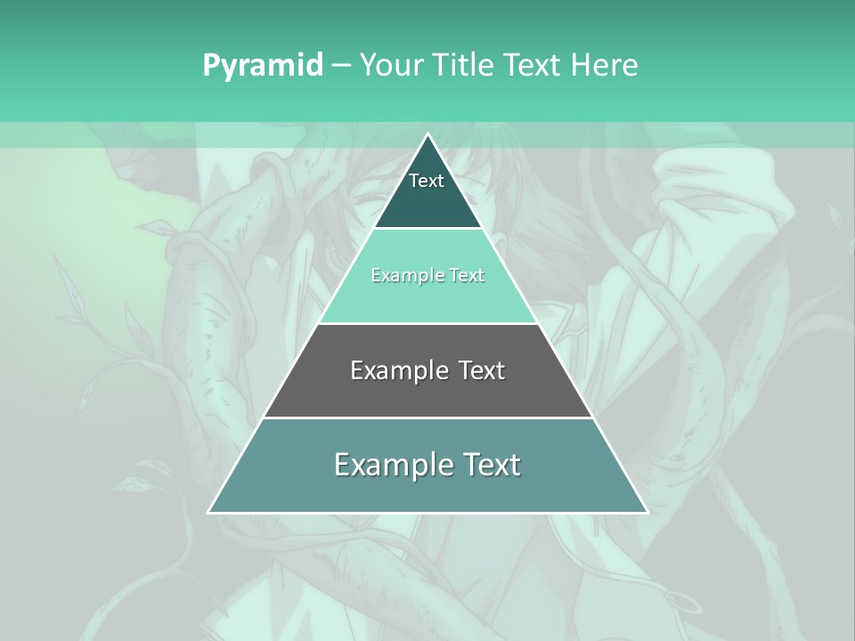 A Woman Holding A Snake In Her Hand Powerpoint Presentation PowerPoint Template