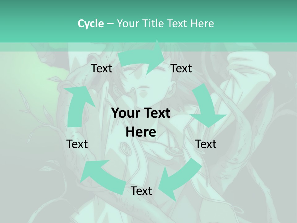 A Woman Holding A Snake In Her Hand Powerpoint Presentation PowerPoint Template