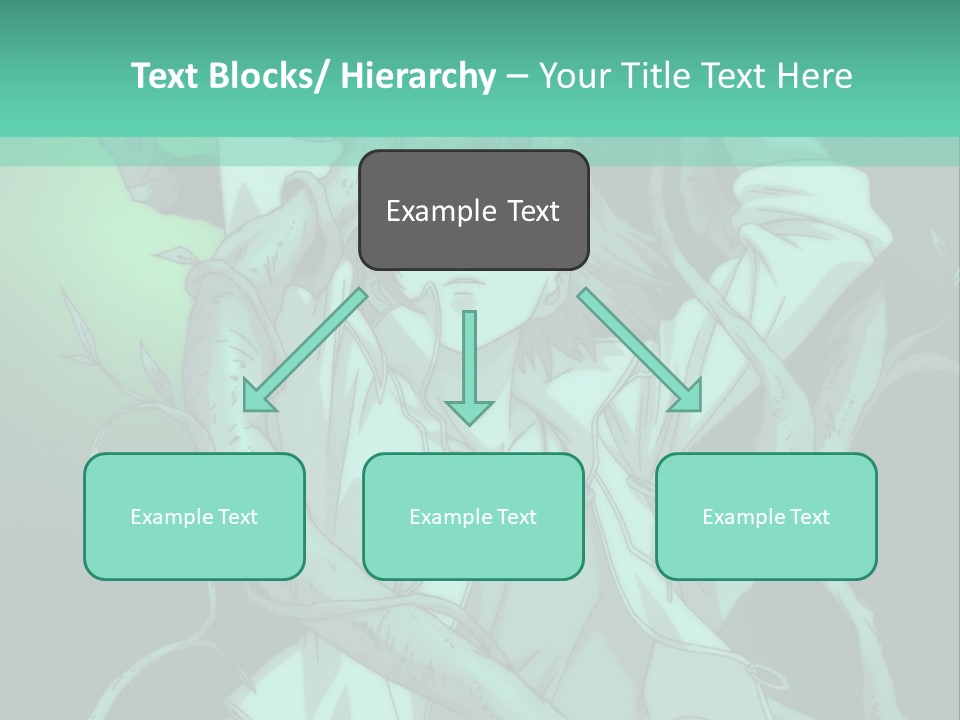 A Woman Holding A Snake In Her Hand Powerpoint Presentation PowerPoint Template