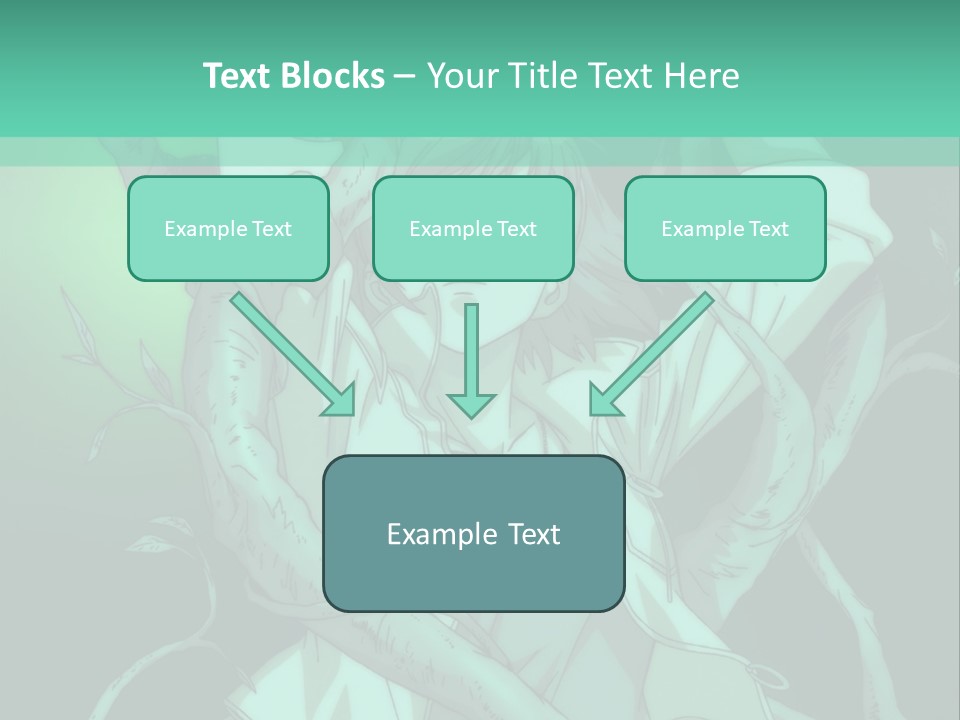 A Woman Holding A Snake In Her Hand Powerpoint Presentation PowerPoint Template