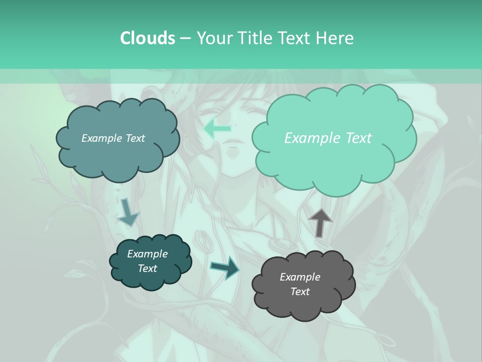 A Woman Holding A Snake In Her Hand Powerpoint Presentation PowerPoint Template