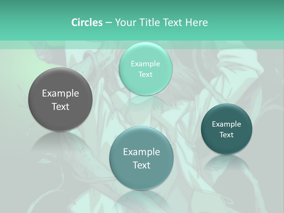 A Woman Holding A Snake In Her Hand Powerpoint Presentation PowerPoint Template