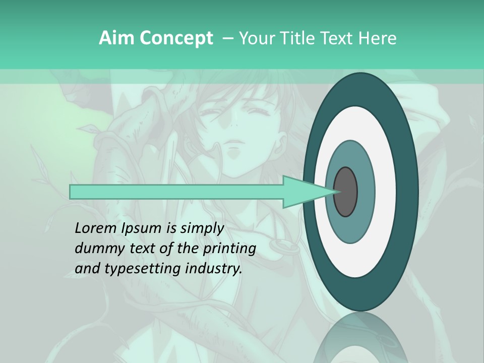 A Woman Holding A Snake In Her Hand Powerpoint Presentation PowerPoint Template