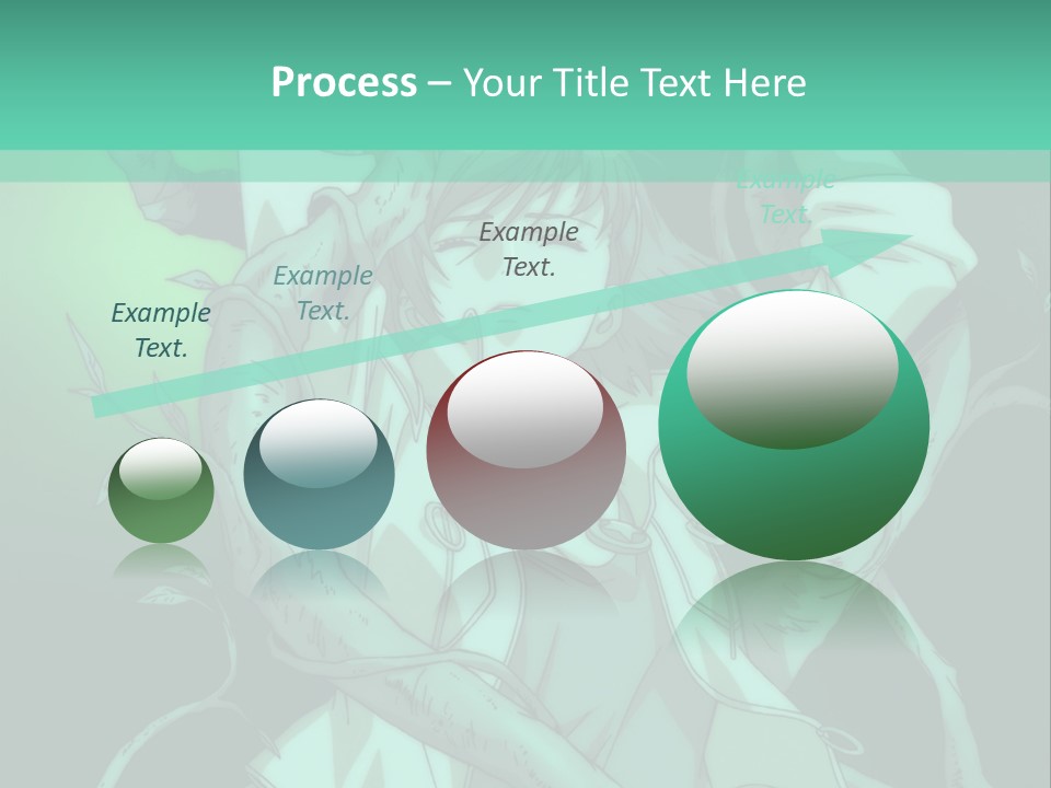 A Woman Holding A Snake In Her Hand Powerpoint Presentation PowerPoint Template