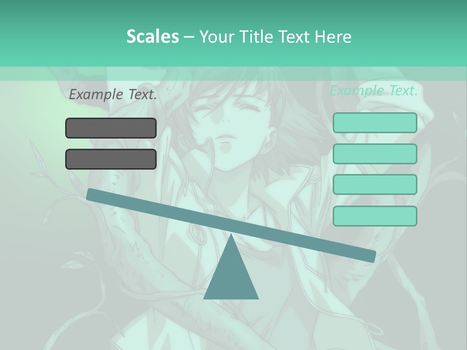 A Woman Holding A Snake In Her Hand Powerpoint Presentation PowerPoint Template