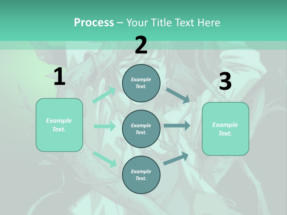 A Woman Holding A Snake In Her Hand Powerpoint Presentation PowerPoint Template