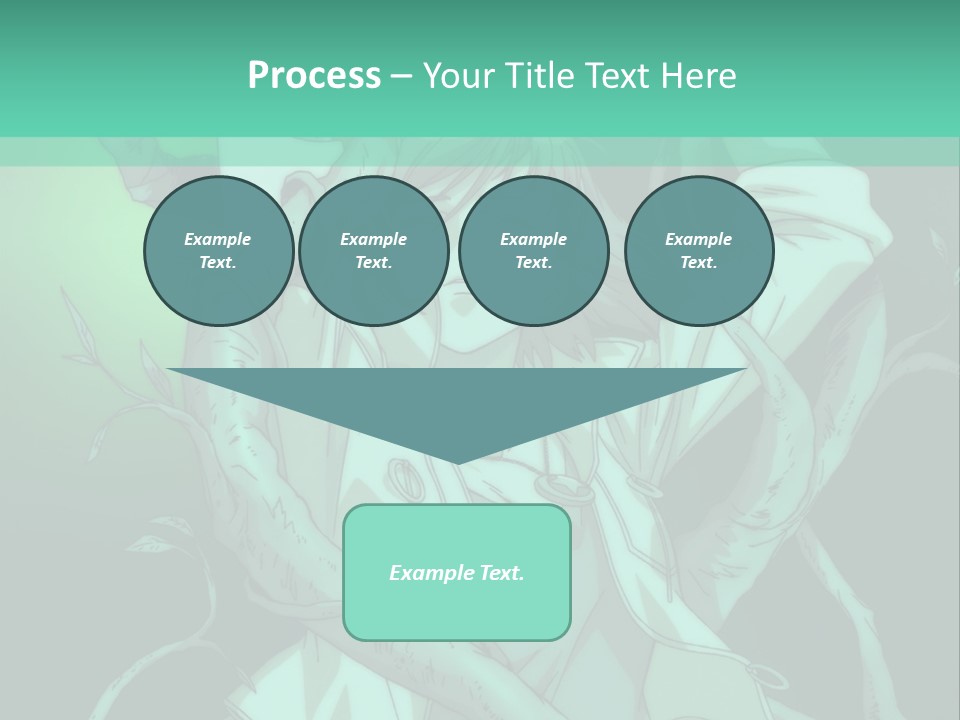 A Woman Holding A Snake In Her Hand Powerpoint Presentation PowerPoint Template