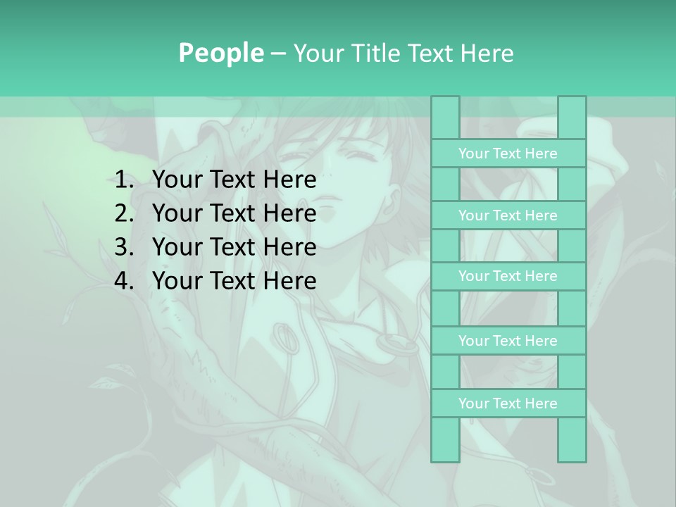 A Woman Holding A Snake In Her Hand Powerpoint Presentation PowerPoint Template