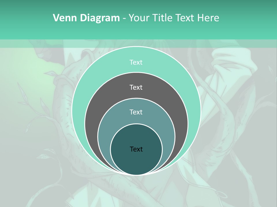 A Woman Holding A Snake In Her Hand Powerpoint Presentation PowerPoint Template