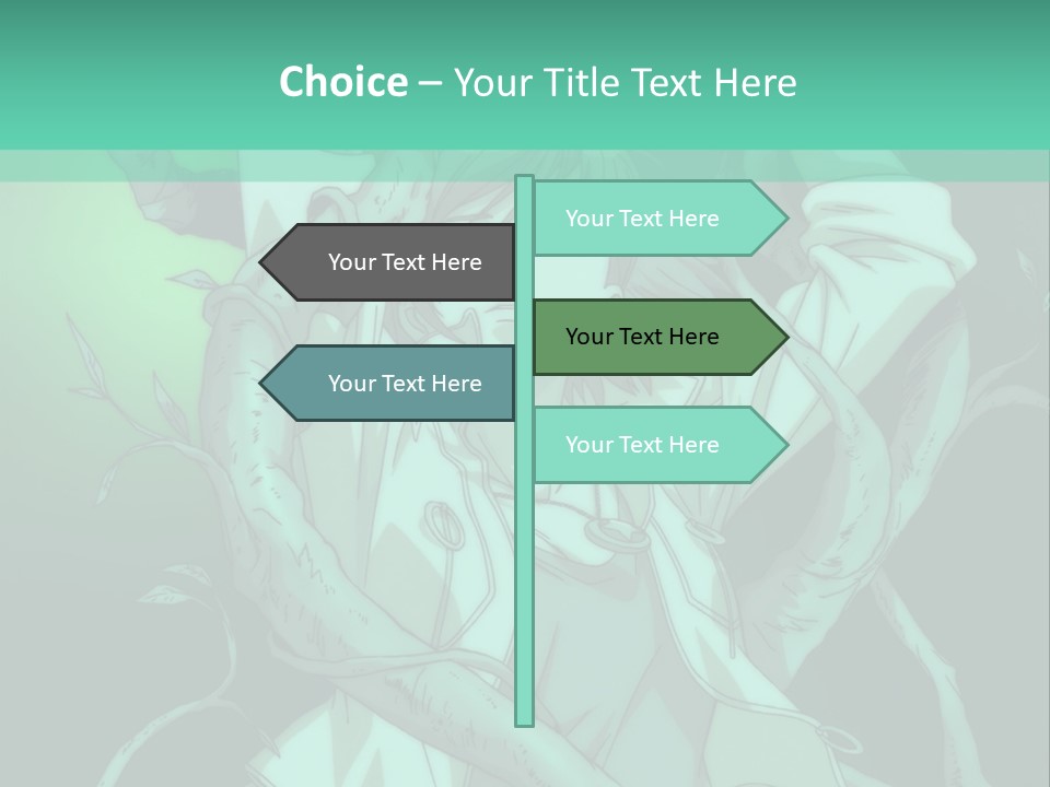 A Woman Holding A Snake In Her Hand Powerpoint Presentation PowerPoint Template