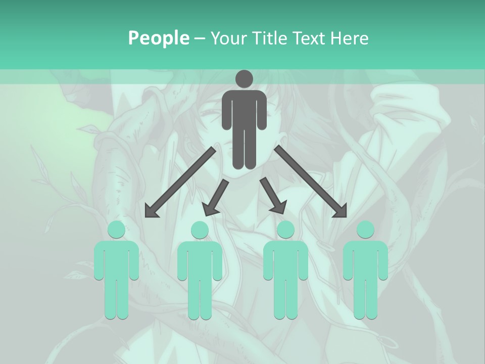 A Woman Holding A Snake In Her Hand Powerpoint Presentation PowerPoint Template