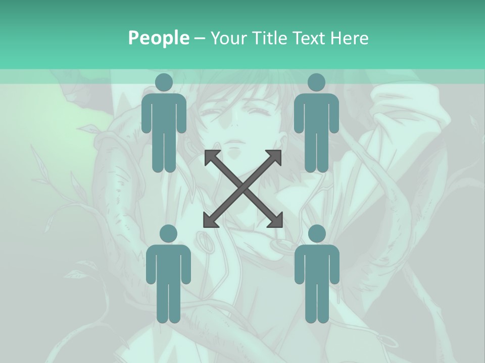 A Woman Holding A Snake In Her Hand Powerpoint Presentation PowerPoint Template