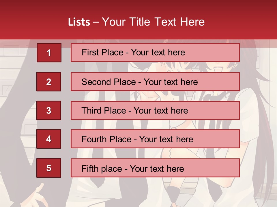 A Couple Of People Standing Next To Each Other PowerPoint Template