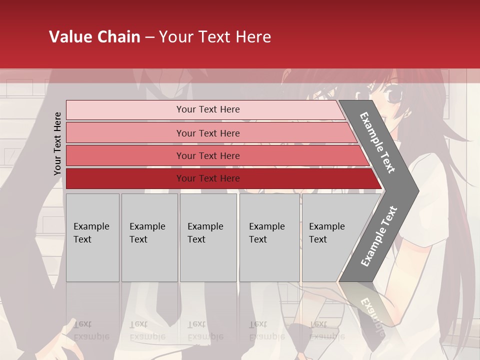 A Couple Of People Standing Next To Each Other PowerPoint Template