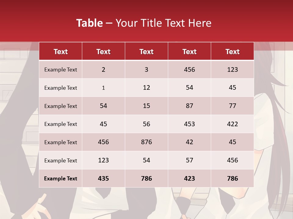 A Couple Of People Standing Next To Each Other PowerPoint Template