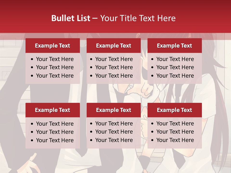 A Couple Of People Standing Next To Each Other PowerPoint Template