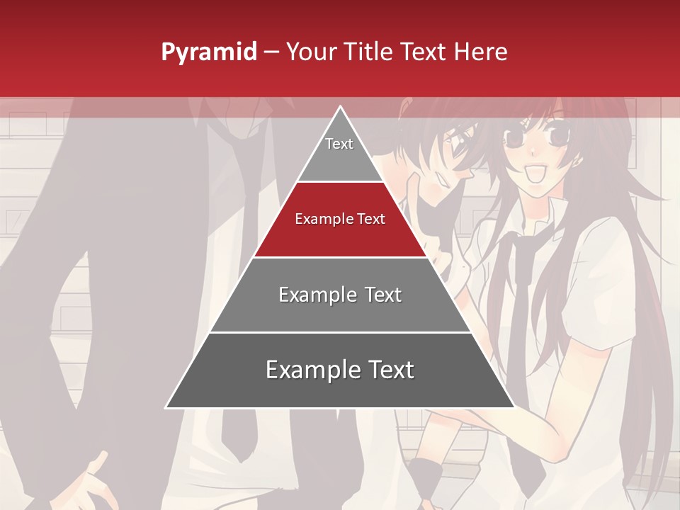A Couple Of People Standing Next To Each Other PowerPoint Template