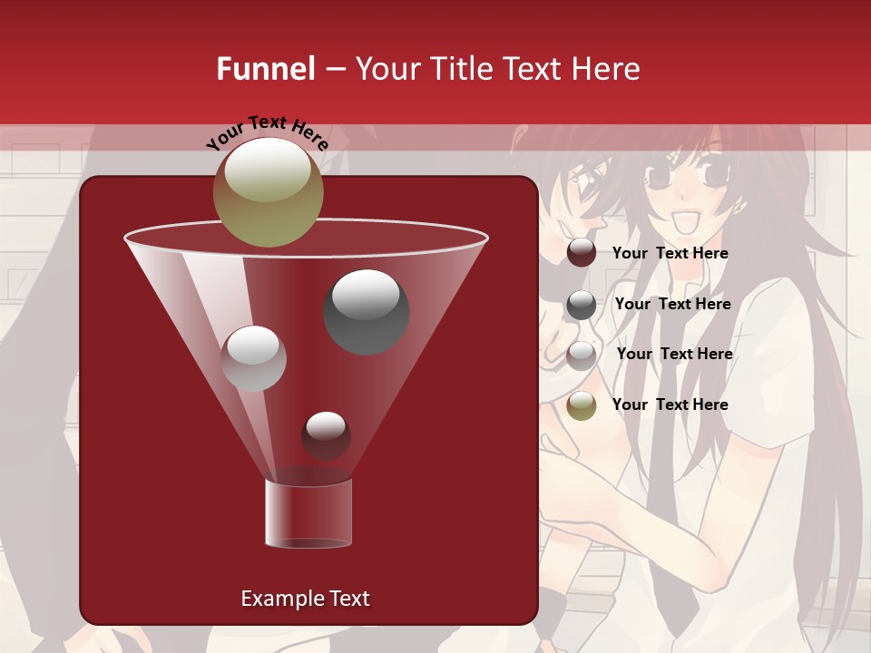 A Couple Of People Standing Next To Each Other PowerPoint Template