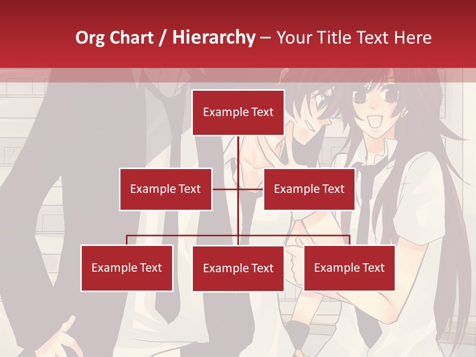 A Couple Of People Standing Next To Each Other PowerPoint Template