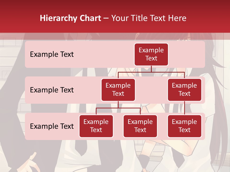 A Couple Of People Standing Next To Each Other PowerPoint Template