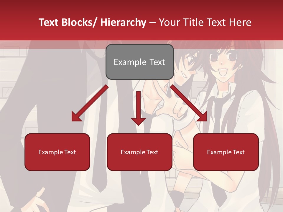 A Couple Of People Standing Next To Each Other PowerPoint Template
