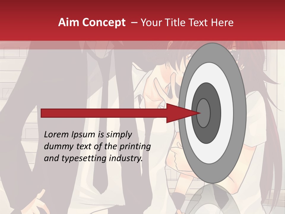 A Couple Of People Standing Next To Each Other PowerPoint Template