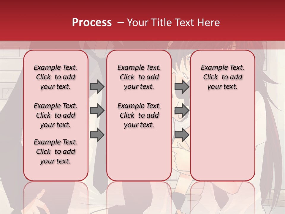 A Couple Of People Standing Next To Each Other PowerPoint Template