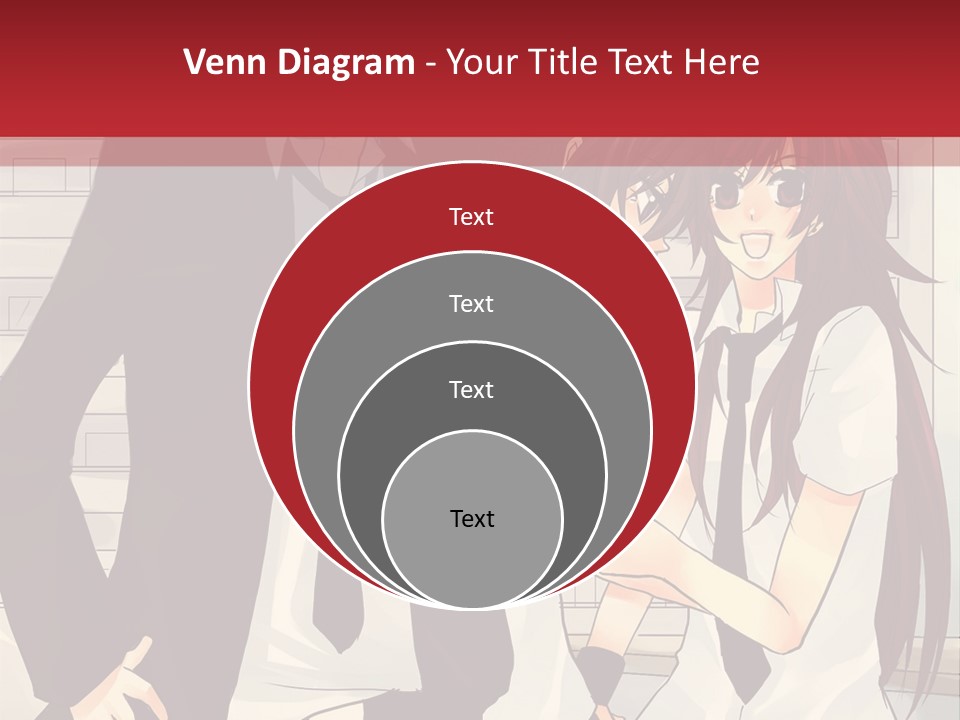 A Couple Of People Standing Next To Each Other PowerPoint Template