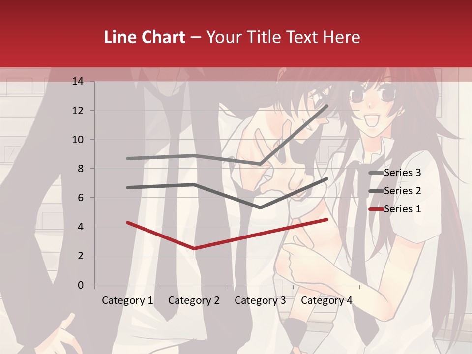 A Couple Of People Standing Next To Each Other PowerPoint Template