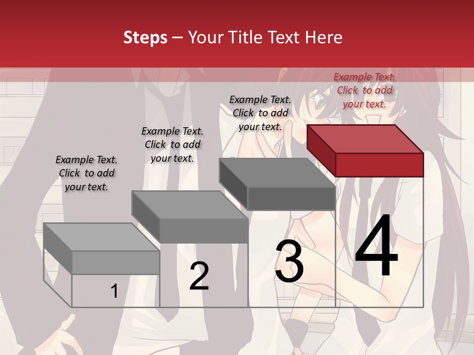 A Couple Of People Standing Next To Each Other PowerPoint Template
