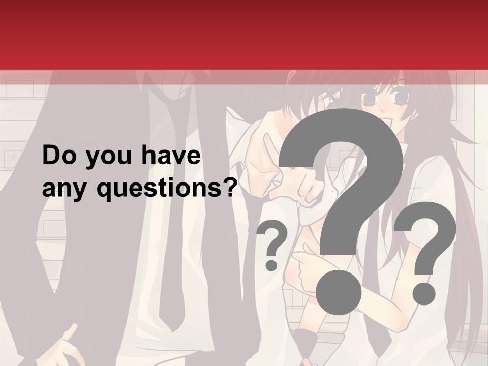 A Couple Of People Standing Next To Each Other PowerPoint Template