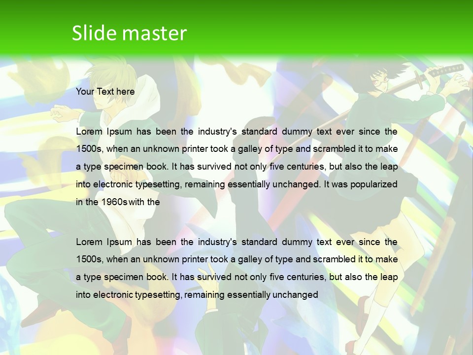 A Group Of People Walking Down A Street At Night PowerPoint Template