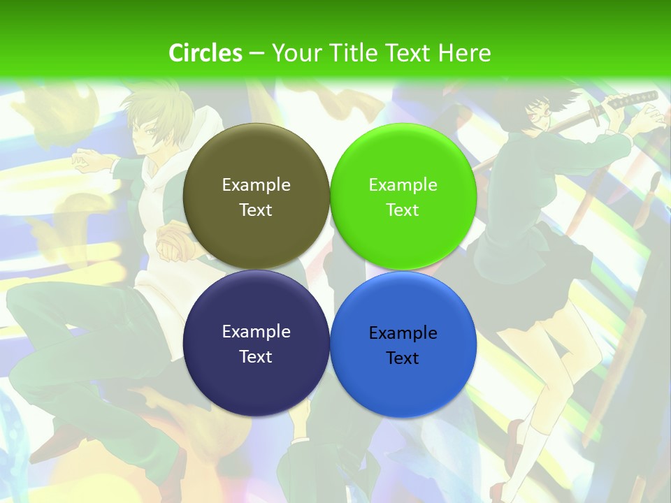 A Group Of People Walking Down A Street At Night PowerPoint Template