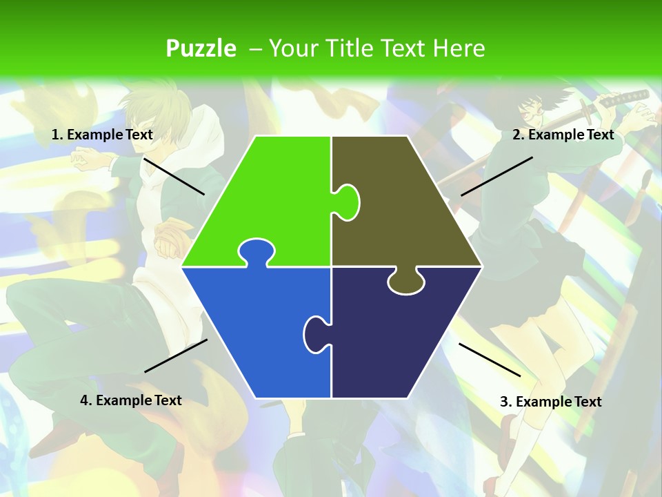 A Group Of People Walking Down A Street At Night PowerPoint Template