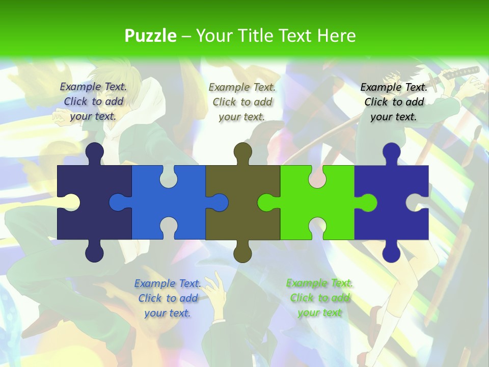 A Group Of People Walking Down A Street At Night PowerPoint Template