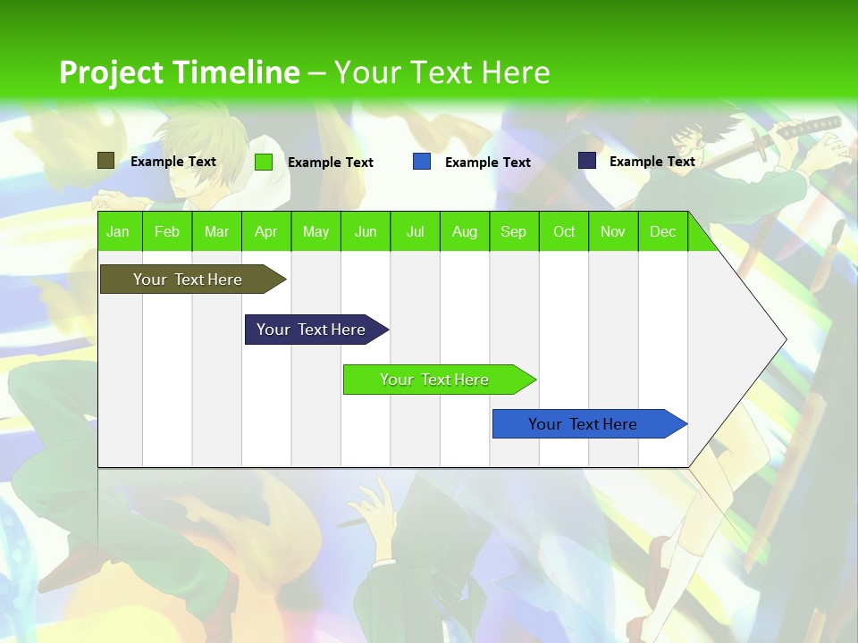 A Group Of People Walking Down A Street At Night PowerPoint Template