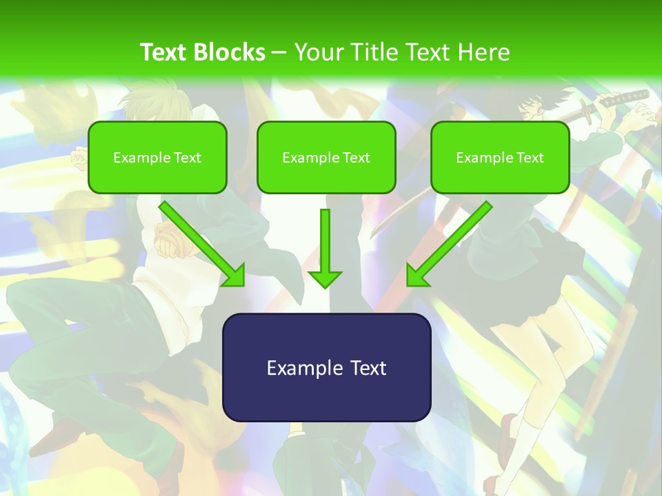A Group Of People Walking Down A Street At Night PowerPoint Template