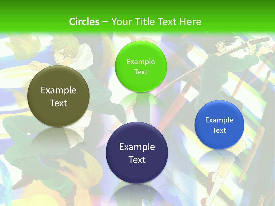 A Group Of People Walking Down A Street At Night PowerPoint Template