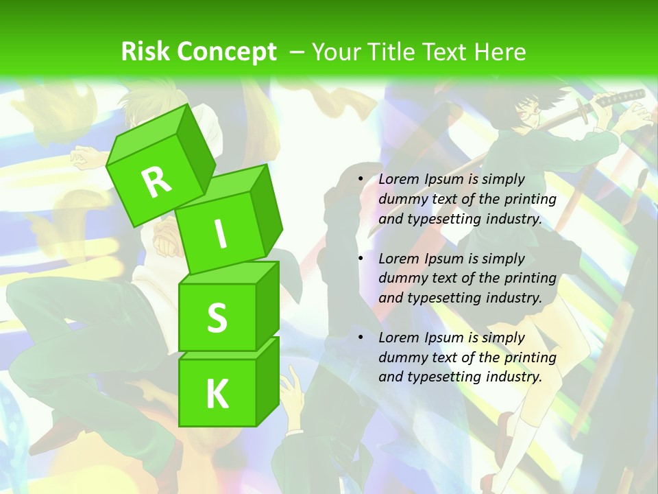 A Group Of People Walking Down A Street At Night PowerPoint Template