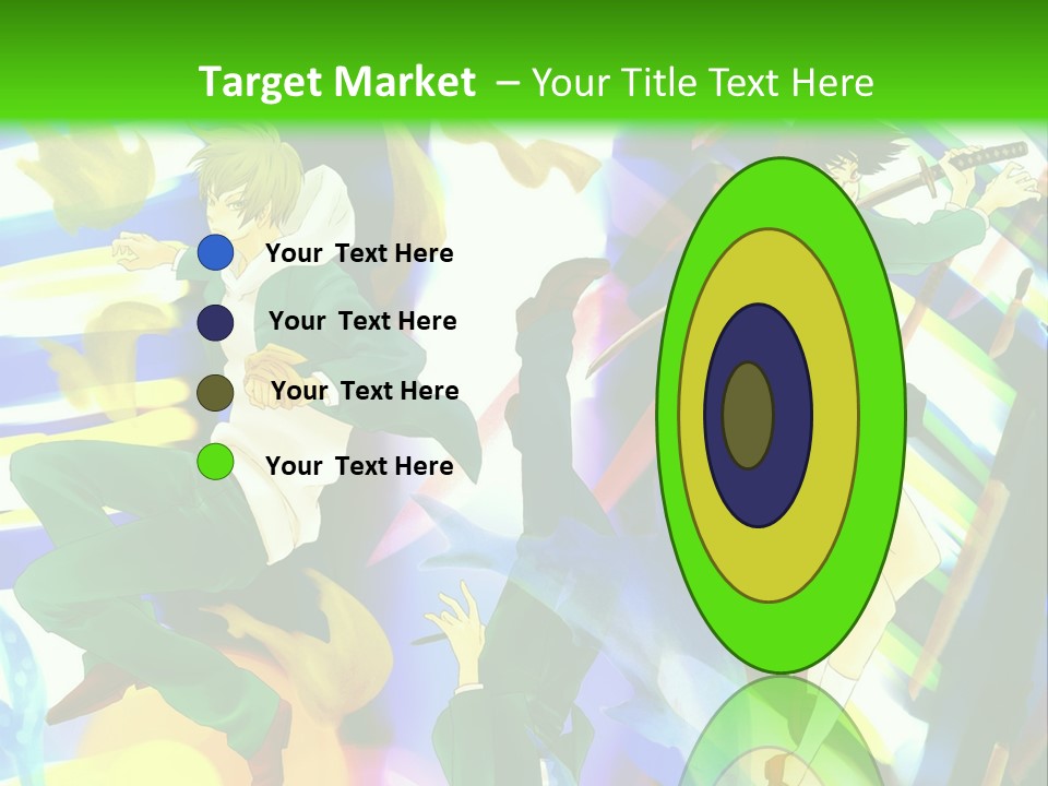 A Group Of People Walking Down A Street At Night PowerPoint Template