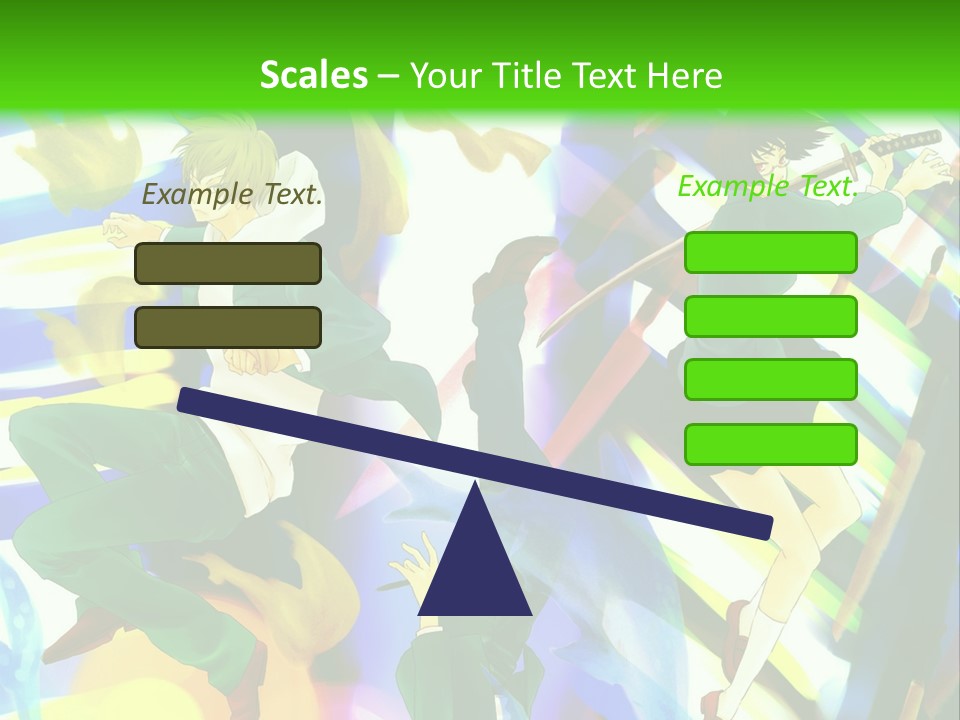 A Group Of People Walking Down A Street At Night PowerPoint Template