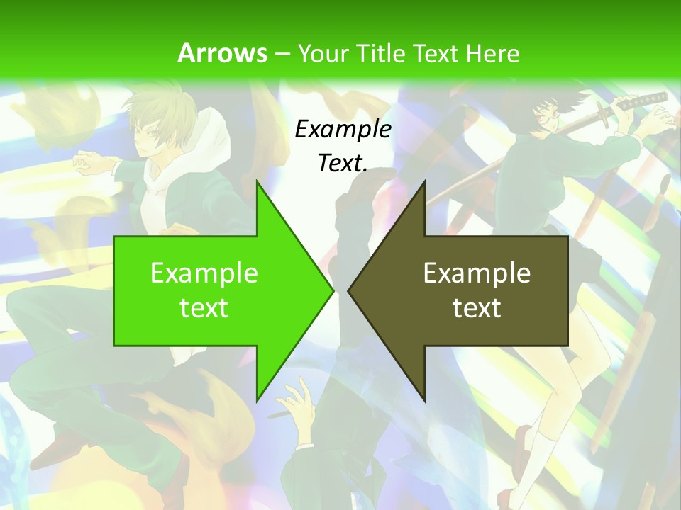 A Group Of People Walking Down A Street At Night PowerPoint Template