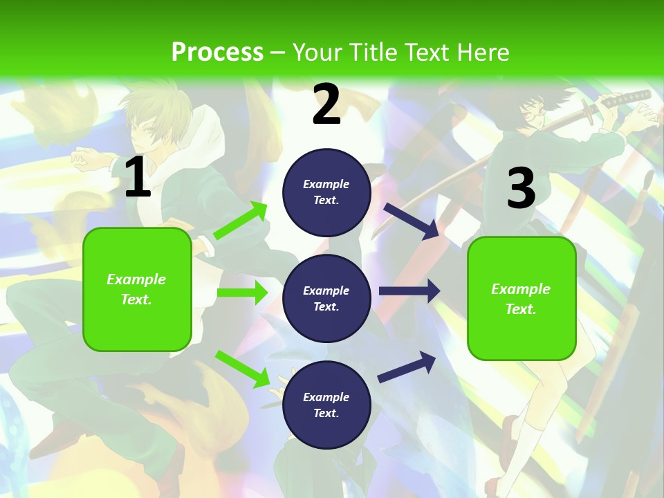 A Group Of People Walking Down A Street At Night PowerPoint Template