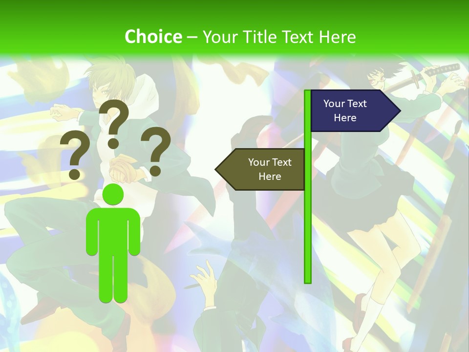 A Group Of People Walking Down A Street At Night PowerPoint Template