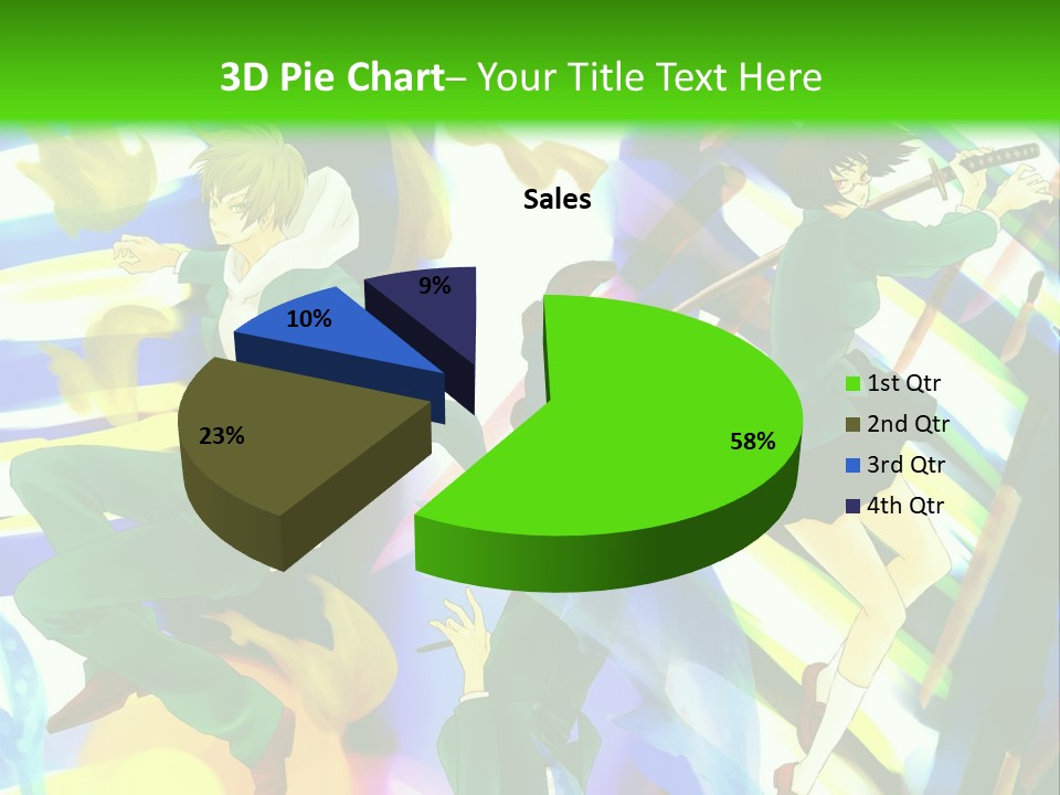 A Group Of People Walking Down A Street At Night PowerPoint Template