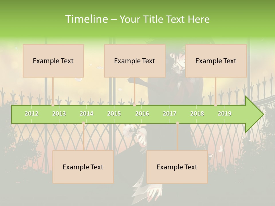 A Person Standing In Front Of A Fence PowerPoint Template